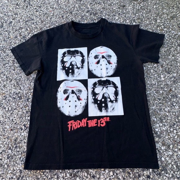 Friday The 13Th Other - Jason Voorhees | Friday the 13th | Mask | Crewneck T  | Small | Horror Movie